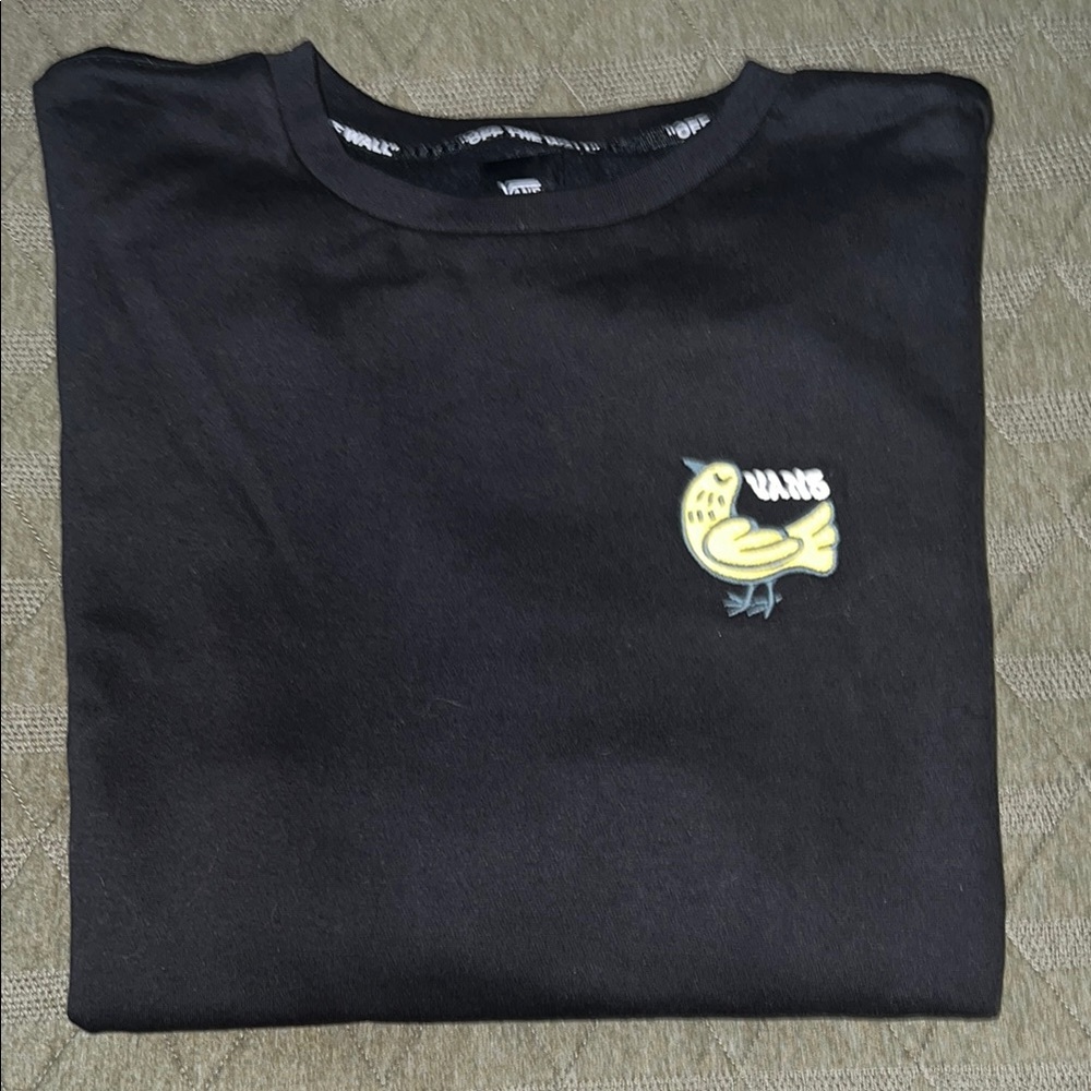 Vans Men’s Crewneck size Large with Yellow Bird Design